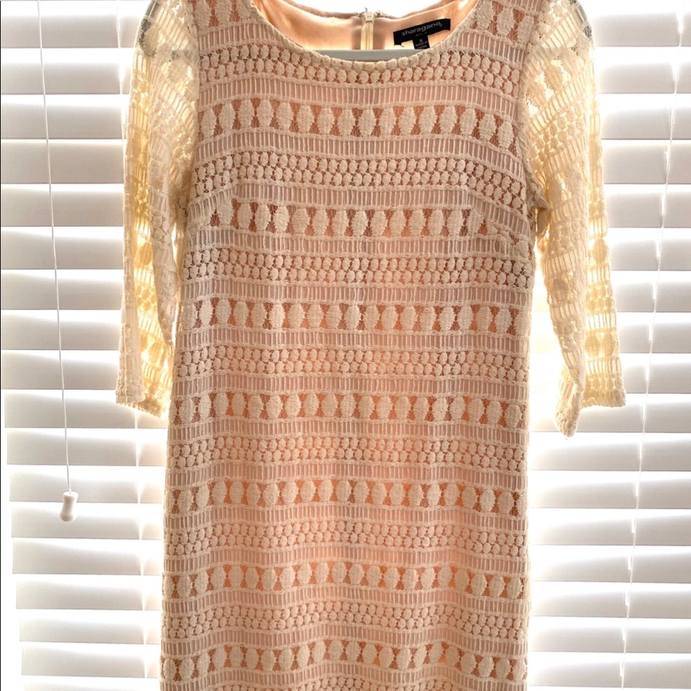 Lovely Cream/Off white Dress. Size 6.